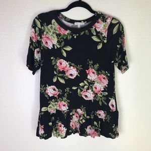 🛍 3/$35 SALE - Stevie Hender | Eden Peplum Top